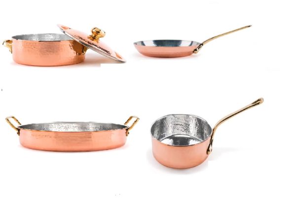 Batterie de Cuisine Pro en Cuivre 1.6mm